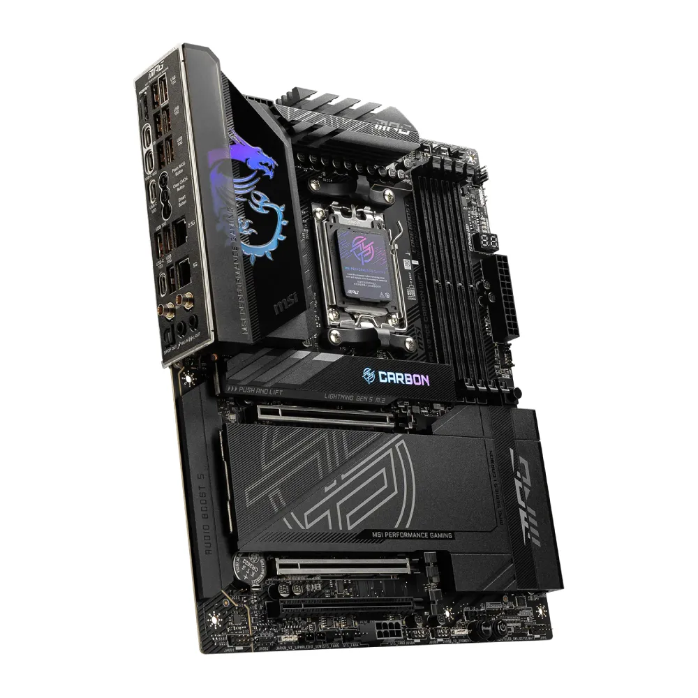 MSI Motherboard MAG X870E CARBON WIFI For AMD view 4